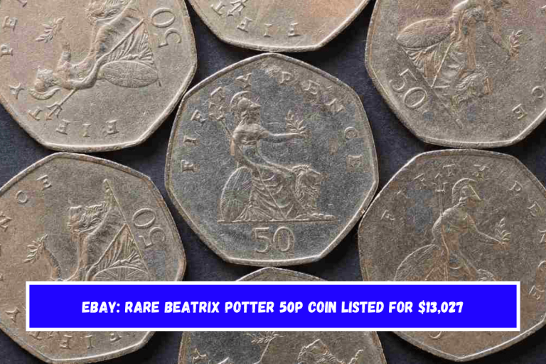 eBay: Rare Beatrix Potter 50p coin listed for $13,027