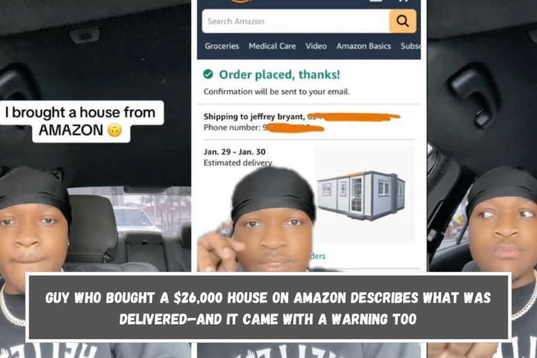 Guy who bought a $26,000 house on Amazon describes what was delivered—and it came with a warning too