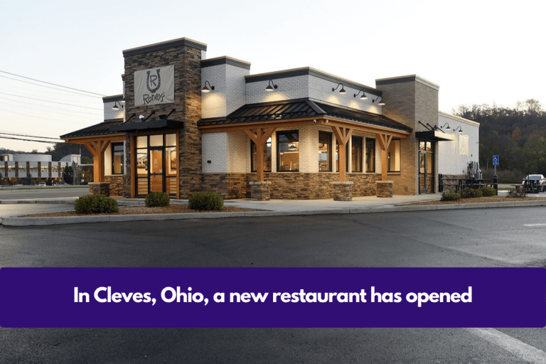 In Cleves, Ohio, a new restaurant has opened