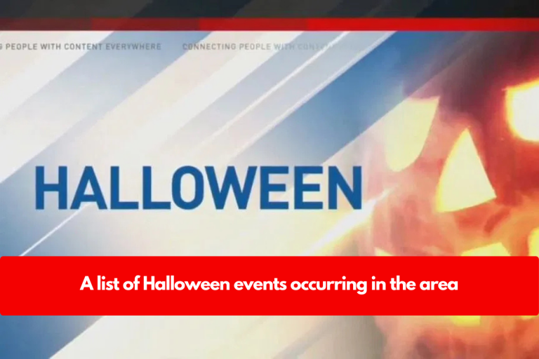 A list of Halloween events occurring in the area