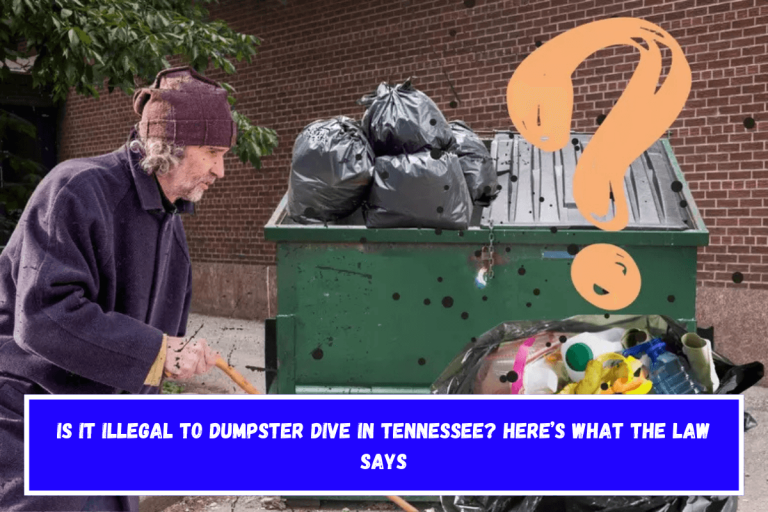 Is It Illegal to Dumpster Dive in Tennessee? Here’s What the Law Says