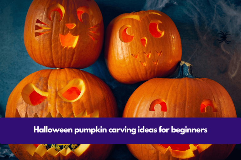 Halloween pumpkin carving ideas for beginners