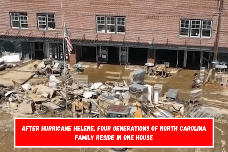 After Hurricane Helene, four generations of North Carolina family reside in one house