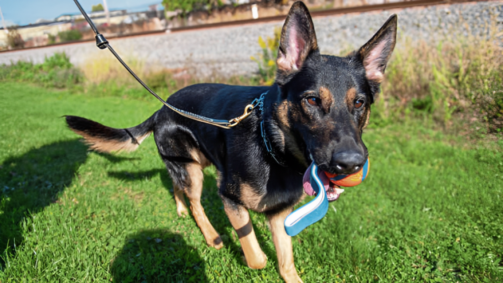 18-Month-Old Police Dog Ikon Finds a New Home After Surprise Stage Appearance!