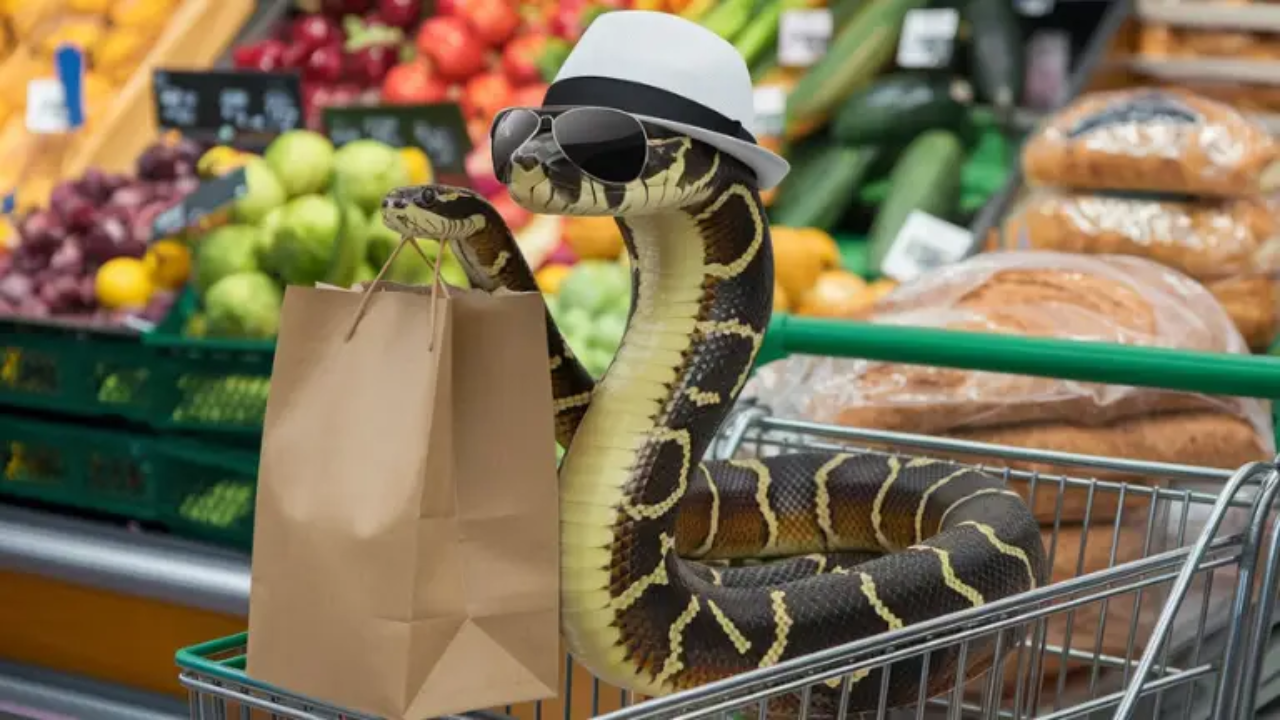 Shocking Discovery: Snake Found in Grocery Cart at New York Store!