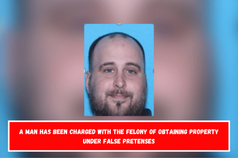 A man has been charged with the felony of obtaining property under false pretenses