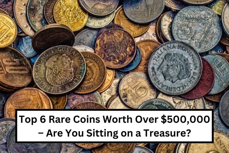 Top 6 Rare Coins Worth Over $500,000 – Are You Sitting on a Treasure?