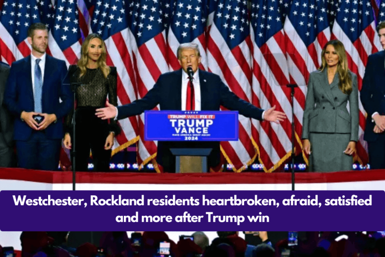 Westchester, Rockland citizens are heartbroken, afraid satisfied, and more after Trump’s win