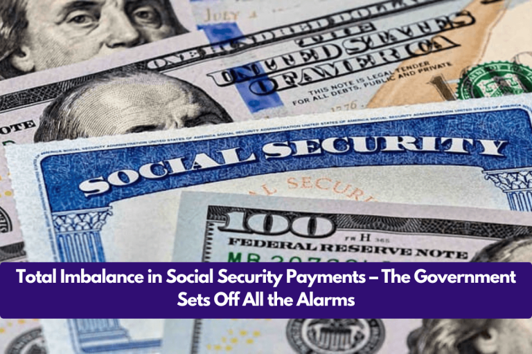 Total Imbalance in Social Security Payments – The Government Sets Off All the Alarms