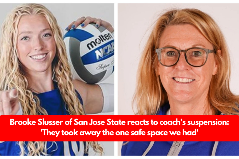 Brooke Slusser of San Jose State reacts to coach’s suspension: ‘They took away the one safe space we had’