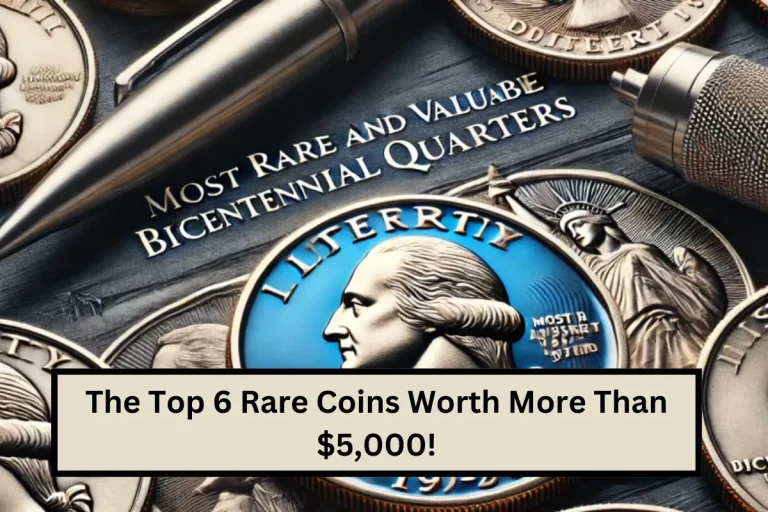 The Top 6 Rare Coins Worth More Than $5,000!