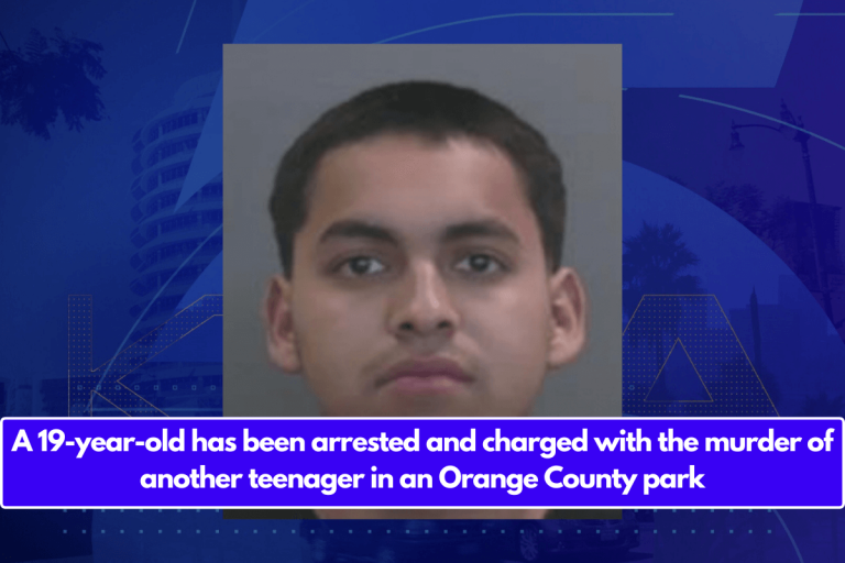 A 19-year-old has been arrested and charged with the murder of another teenager in an Orange County park