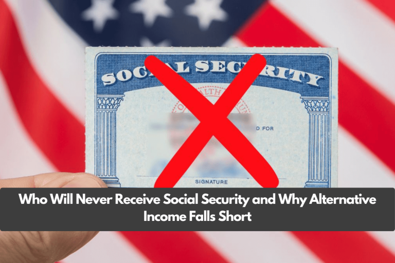 Who Will Never Receive Social Security and Why Alternative Income Falls Short