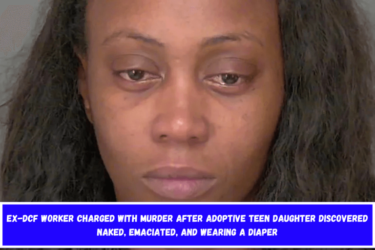 Ex-DCF worker charged with murder after adoptive teen daughter discovered naked, emaciated, and wearing a diaper