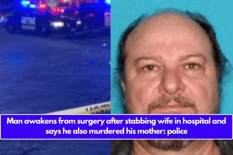 Man awakens from surgery after stabbing wife in hospital and says he also murdered his mother: police