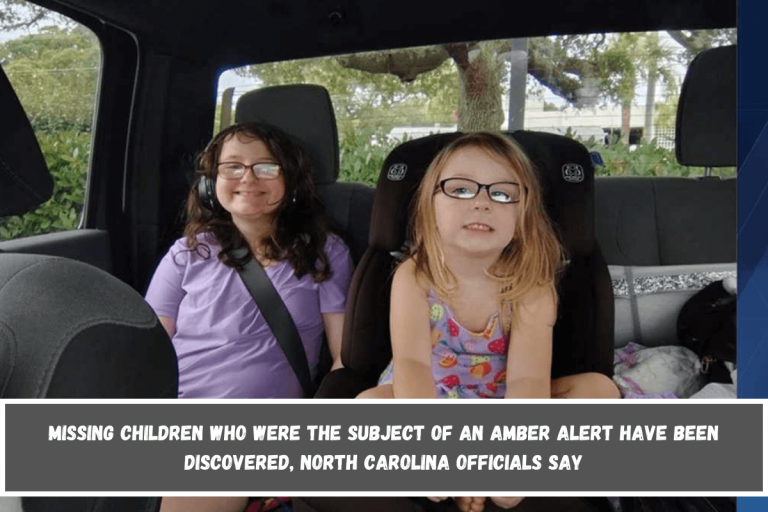 Missing children who were the subject of an AMBER Alert have been discovered, North Carolina officials say