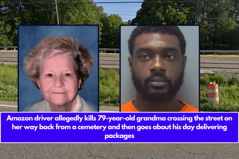 Amazon driver allegedly kills 79-year-old grandma crossing the street on her way back from a cemetery and then goes about his day delivering packages