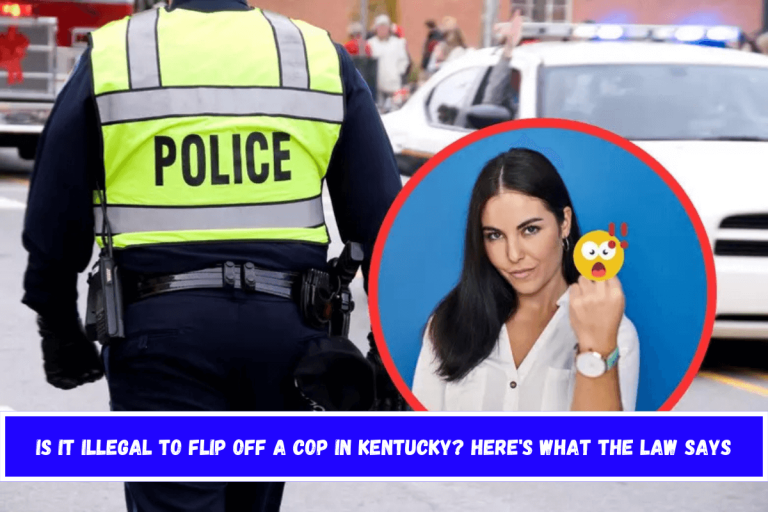 Is It Illegal to Flip Off a Cop in Kentucky? Here’s What the Law Says