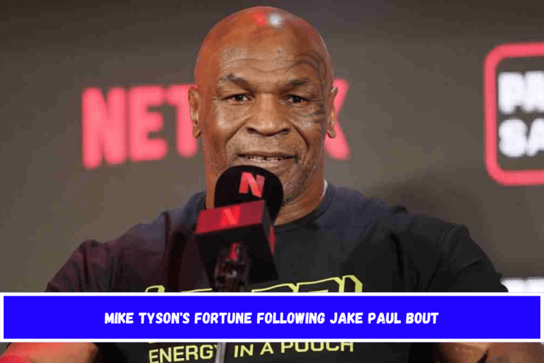 Mike Tyson’s fortune following Jake Paul bout