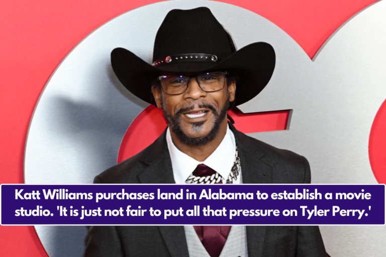 Katt Williams purchases land in Alabama to establish a movie studio. ‘It is just not fair to put all that pressure on Tyler Perry.’