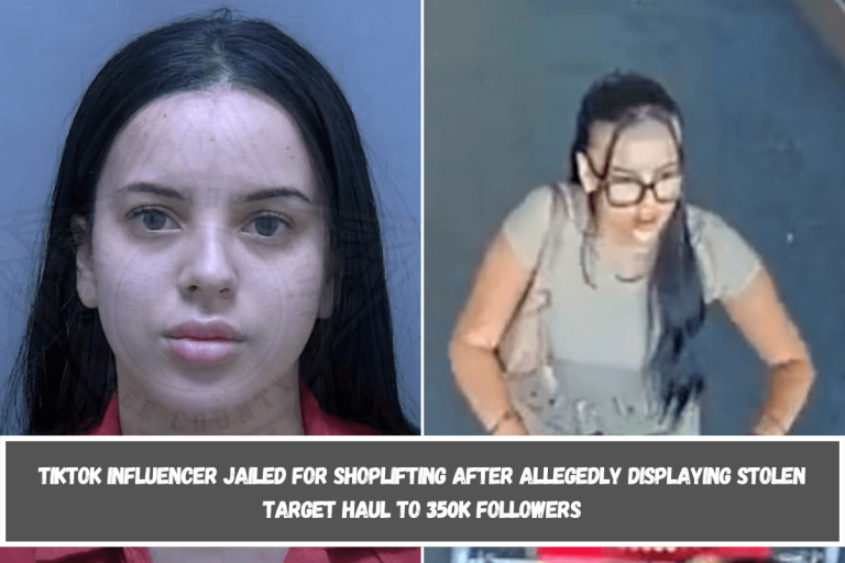 TikTok influencer jailed for shoplifting after allegedly displaying stolen Target haul to 350k followers