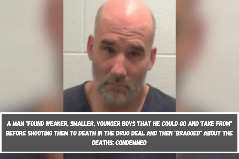 A man “found weaker, smaller, younger boys that he could go and take from” before shooting them to death in the drug deal and then “bragged” about the deaths; condemned