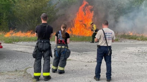 Wildfire Extinguished at Former Chemical Site in Pompton Lakes, New Jersey