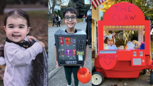 Fair Lawn Boy Wins Halloween Contest with Creative Vending Machine Costume