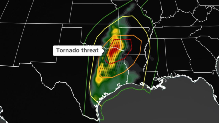 Tornado Watch Announced for Texas and Oklahoma Regions